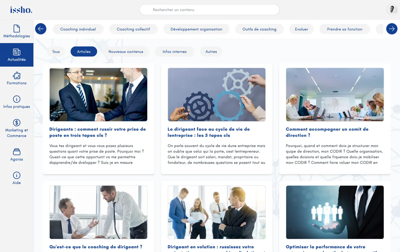 Plateforme Reset-Leadership (LMS) - 2