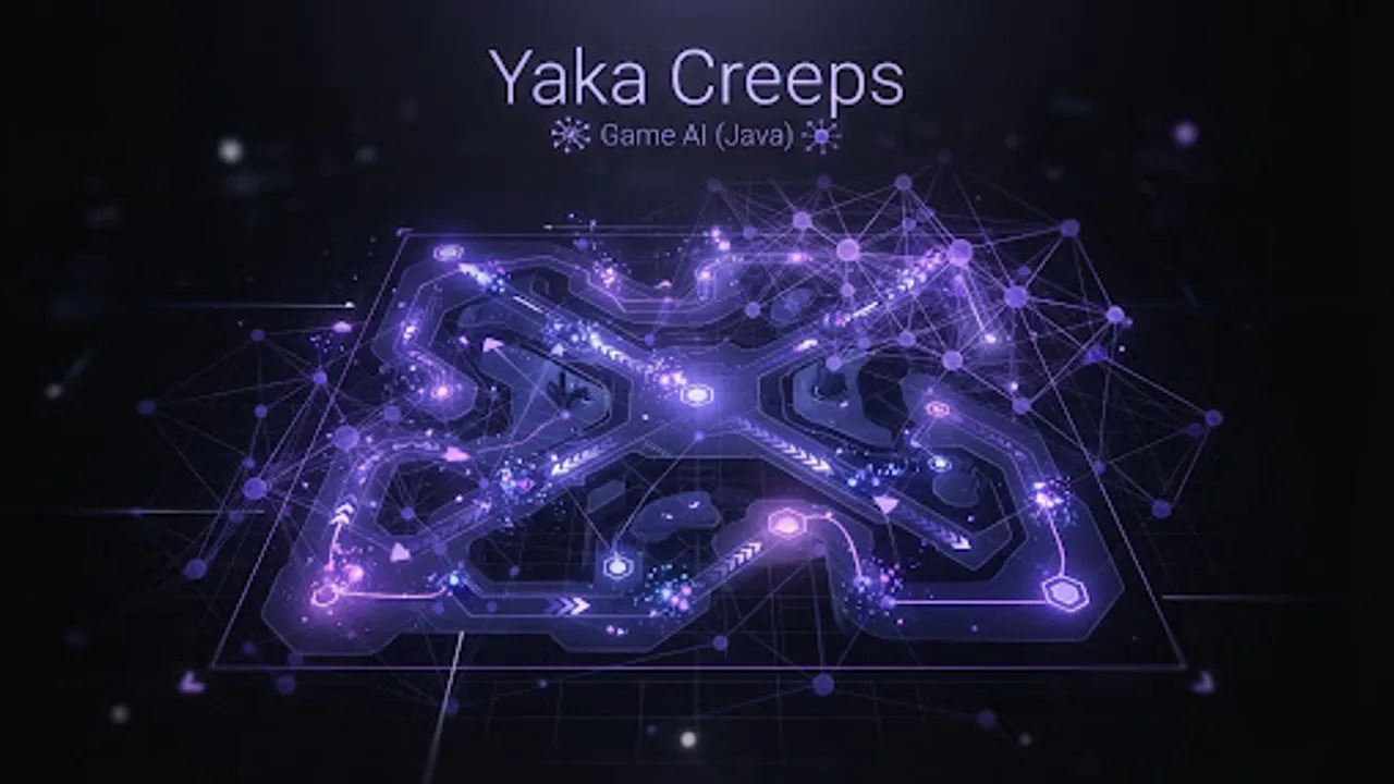 Yaka Creeps - IA de jeu (Java)